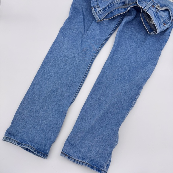 Levi’s 501 Original Fit Distressed Button Fly Jeans Light Wash W29 L30 - Picture 7 of 7